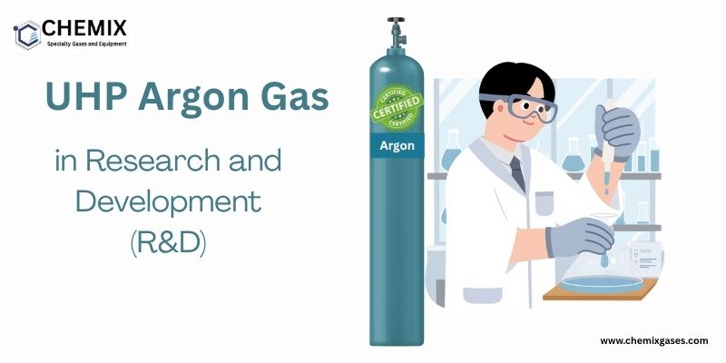 UHP Argon Gas in Research and Development (R&D)